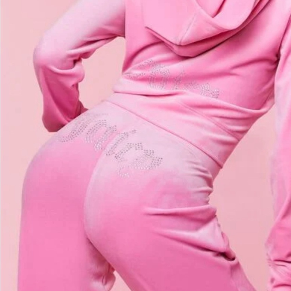 Women’s Juicy Couture x Forever21 Collab Velour Hoodie L